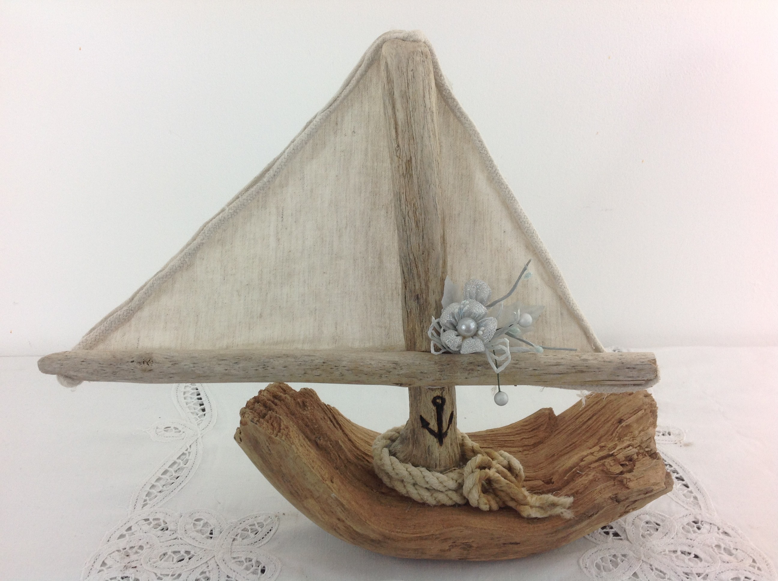 Bateaux En Bois Flottants Eichhorn - 11cm, Bouleau Et Pin, À Partir De 2 Ans