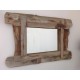 Miroir en bois flotté