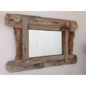 Uniquement sur commande Miroir bois flotté