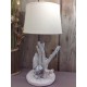 Lampe en bois flotté cocooning