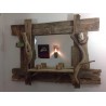 miroir en bois flotté