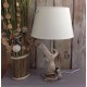 Lampe en bois flotté modèle unique