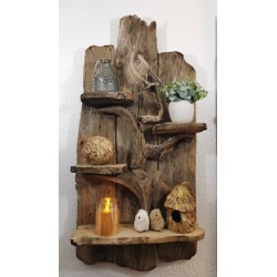 Grande étagère en bois