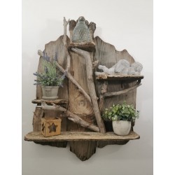 Etagère en bois flotté