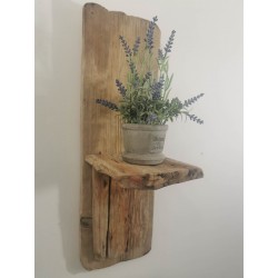 Étagère en Bois Flotté de 52 cm - Cosy et Polyvalente pour la Maison