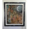 Voiliers sous la lune